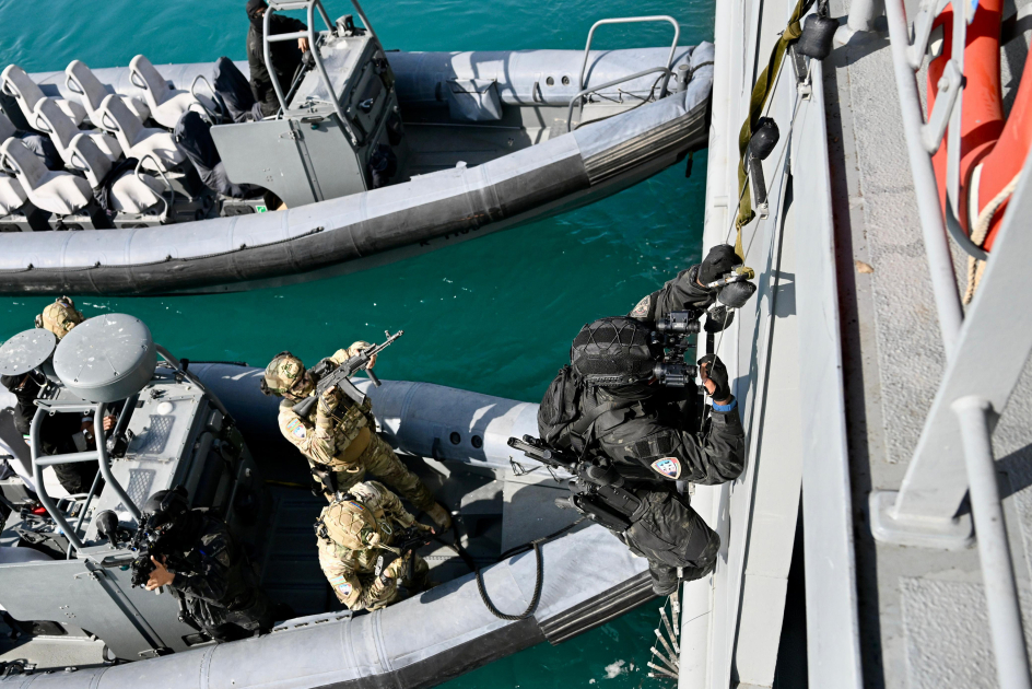President Ilham Aliyev, and President of United Arab Emirates observe joint operational-tactical exercises 'Peace Shield - 2026' in Abu Dhabi (PHOTO)