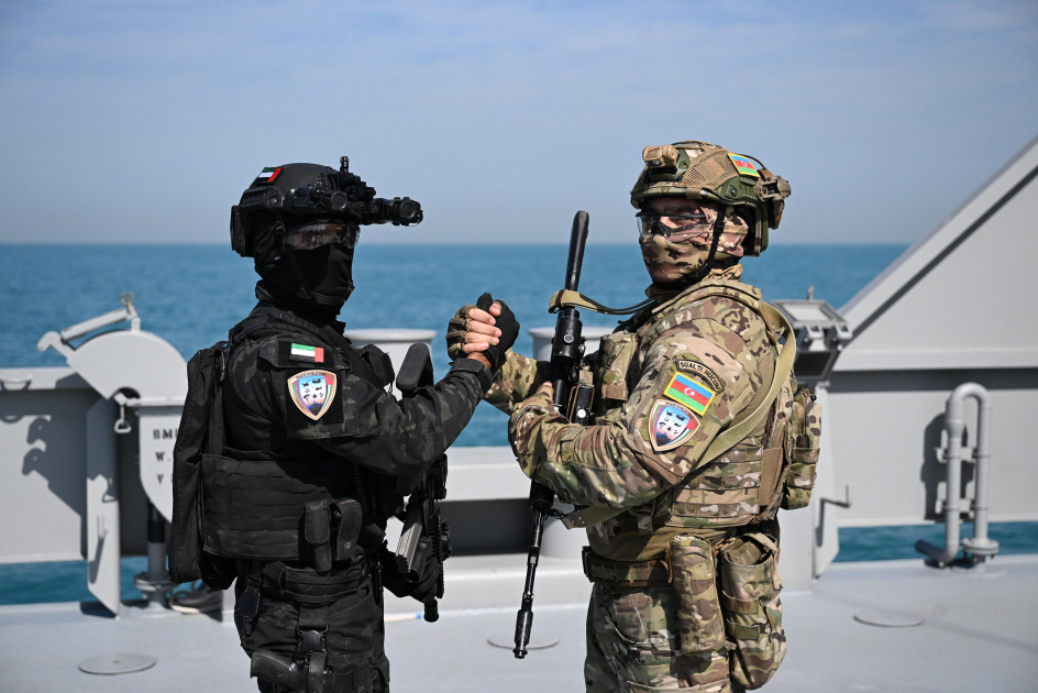 President Ilham Aliyev, and President of United Arab Emirates observe joint operational-tactical exercises 'Peace Shield - 2026' in Abu Dhabi (PHOTO)