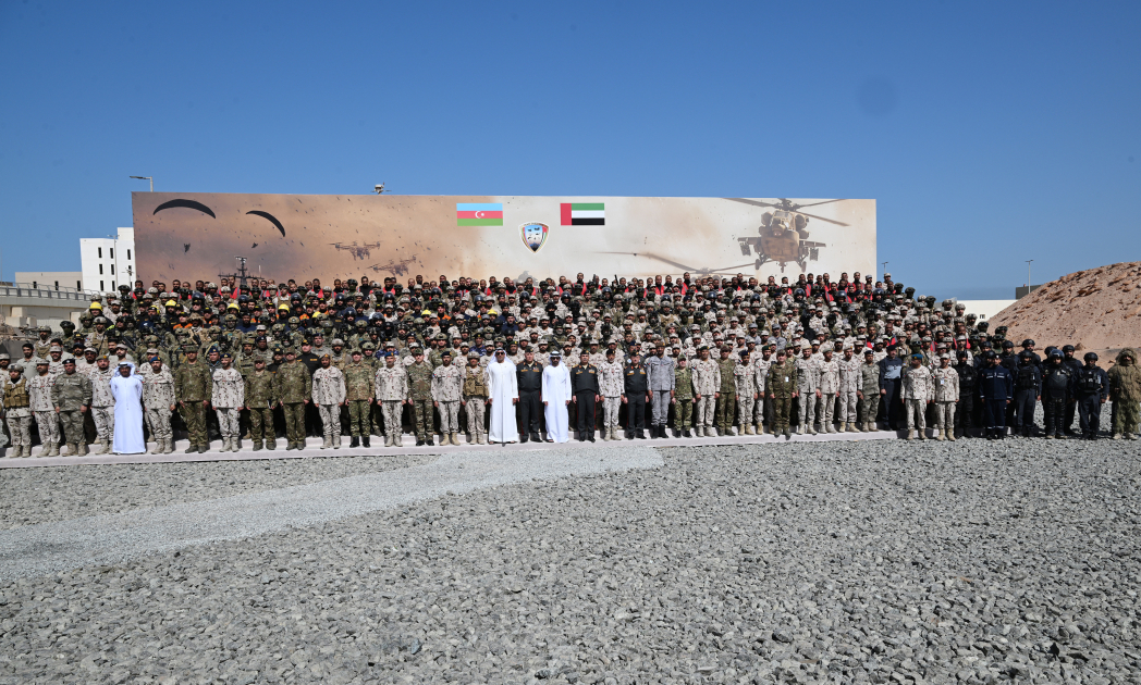 President Ilham Aliyev, and President of United Arab Emirates observe joint operational-tactical exercises 'Peace Shield - 2026' in Abu Dhabi (PHOTO)