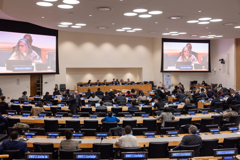UN headquarters host WUF13-related events in New York (PHOTO)
