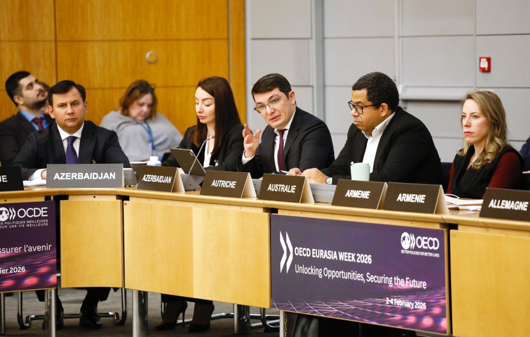 Azerbaijan outlines its economic development priorities at OECD Eurasia Week 2026 (PHOTO)