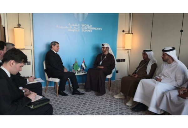 Turkmenistan, UAE discuss expanding cooperation in gas sector