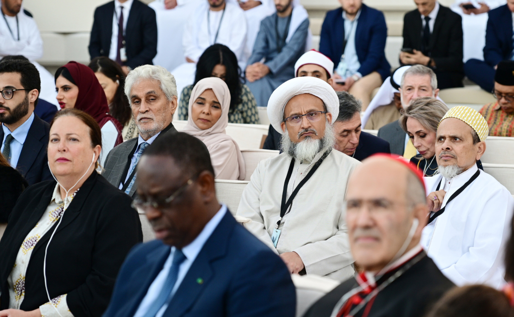 Heydar Aliyev Foundation VP Leyla Aliyeva attends "Human Fraternity Majlis" event in Abu Dhabi (PHOTO)