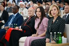 Heydar Aliyev Foundation VP Leyla Aliyeva attends "Human Fraternity Majlis" event in Abu Dhabi (PHOTO)