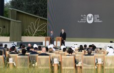 President Ilham Aliyev presented with Zayed Award for Human Fraternity in Abu Dhabi (PHOTO)