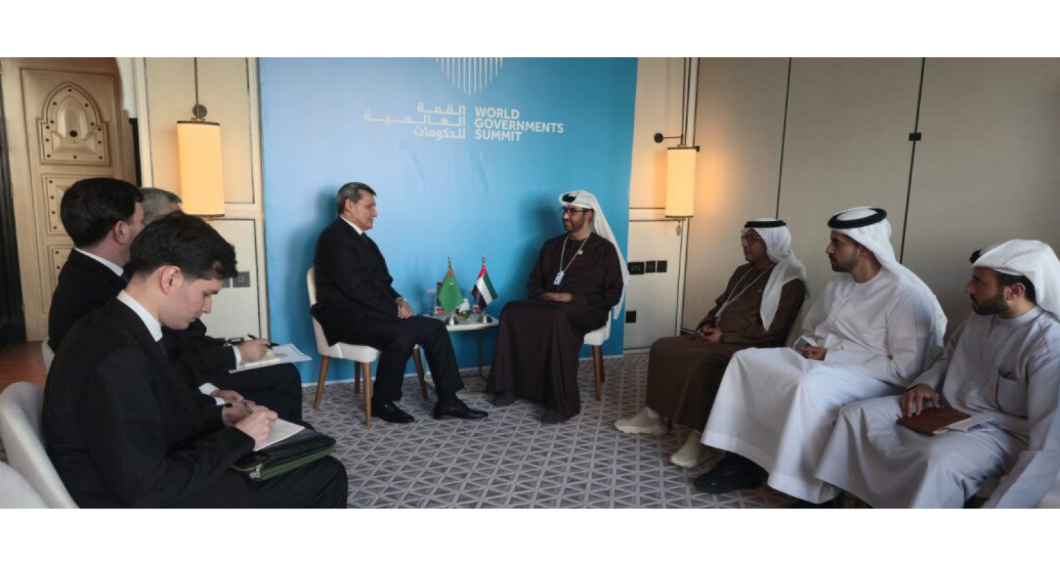 Turkmenistan, UAE discuss expanding cooperation in gas sector