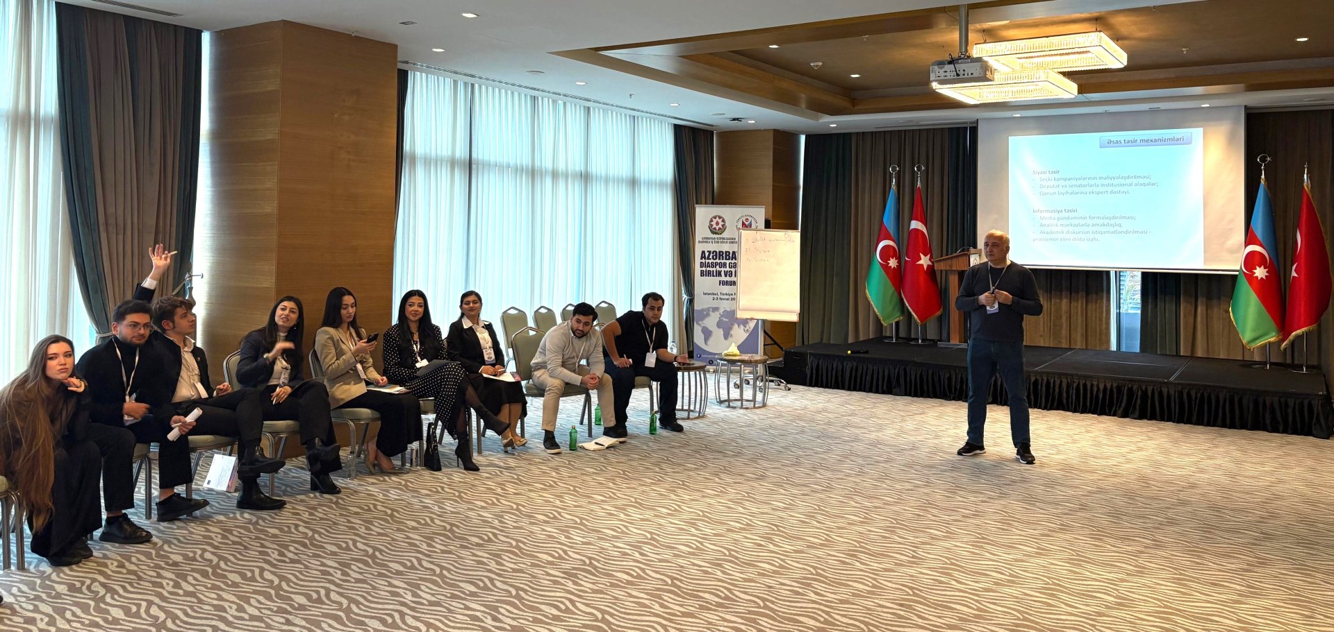 'Azerbaijani Diaspora Youth: Unity and Dev't Forum' hosts trainings and panels (PHOTO)