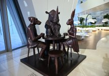 Heydar Aliyev Center hosts 'Superheroes of Wildlife' exhibition (PHOTO/VIDEO)