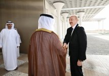 President Ilham Aliyev concludes visit to the United Arab Emirates (PHOTO)