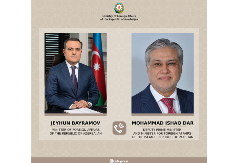 Azerbaijani FM expresses condolences to his Pakistani counterpart
