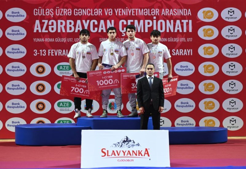 Azerbaijan U20 Greco-Roman and Freestyle Wrestling Championship concludes in Ganja (PHOTO)