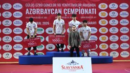 Azerbaijan U20 Greco-Roman and Freestyle Wrestling Championship concludes in Ganja (PHOTO)