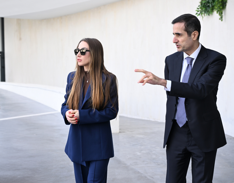 Heydar Aliyev Foundation VP Leyla Aliyeva and Alena Aliyeva visit Ganja Memorial Complex and family of National Hero Natig Gasimov (PHOTO)