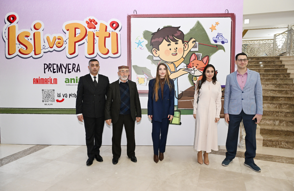 Heydar Aliyev Foundation VP Leyla Aliyeva and Alena Aliyeva attend premiere of animated series “İsi and Piti” at Ganja State Drama Theater (PHOTO)
