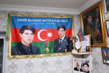 Heydar Aliyev Foundation VP Leyla Aliyeva and Alena Aliyeva visit Ganja Memorial Complex and family of National Hero Natig Gasimov (PHOTO)