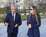 Heydar Aliyev Foundation VP Leyla Aliyeva and Alena Aliyeva visit Ganja Memorial Complex and family of National Hero Natig Gasimov (PHOTO)