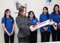 Heydar Aliyev Foundation VP Leyla Aliyeva and Alena Aliyeva visit Ganja Autism Center