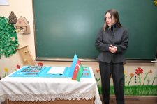 Heydar Aliyev Foundation VP Leyla Aliyeva and Alena Aliyeva visit Special Secondary School No. 45 in Ganja (PHOTO)