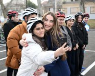 Heydar Aliyev Foundation VP Leyla Aliyeva and Alena Aliyeva visit STEAM center and Secondary School No. 37 in Ganja (PHOTO)