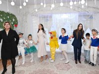 Heydar Aliyev Foundation VP Leyla Aliyeva and Alena Aliyeva visit orphanage in Ganja (PHOTO)