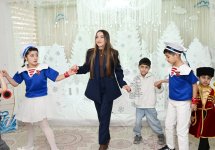 Heydar Aliyev Foundation VP Leyla Aliyeva and Alena Aliyeva visit orphanage in Ganja (PHOTO)