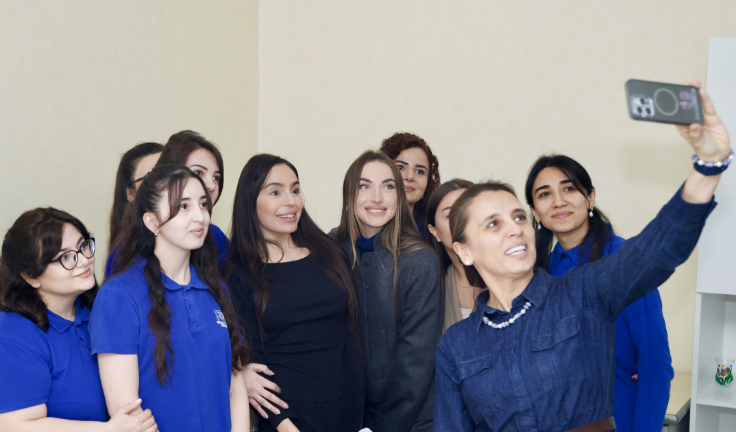 Heydar Aliyev Foundation VP Leyla Aliyeva and Alena Aliyeva visit Ganja Autism Center