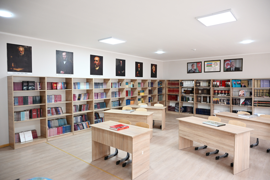 Heydar Aliyev Foundation VP Leyla Aliyeva and Alena Aliyeva visit STEAM center and Secondary School No. 37 in Ganja (PHOTO)