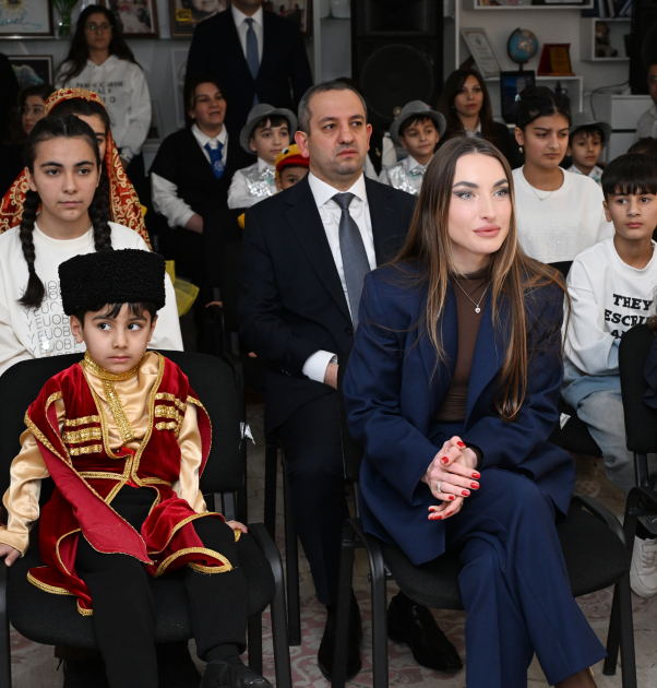 Heydar Aliyev Foundation VP Leyla Aliyeva and Alena Aliyeva visit orphanage in Ganja (PHOTO)