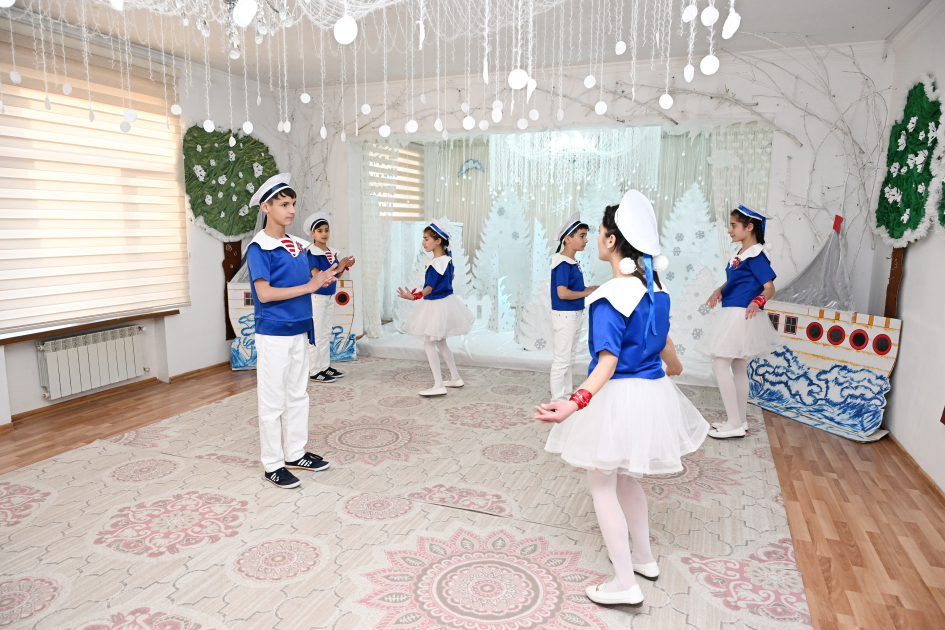 Heydar Aliyev Foundation VP Leyla Aliyeva and Alena Aliyeva visit orphanage in Ganja (PHOTO)