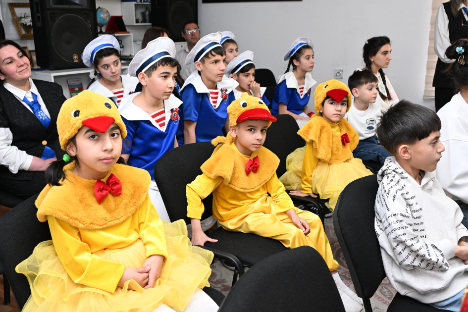 Heydar Aliyev Foundation VP Leyla Aliyeva and Alena Aliyeva visit orphanage in Ganja (PHOTO)