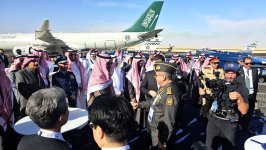 Azerbaijani delegation steals spotlight at World Defense Show (PHOTO)