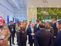 Azerbaijani delegation steals spotlight at World Defense Show (PHOTO)