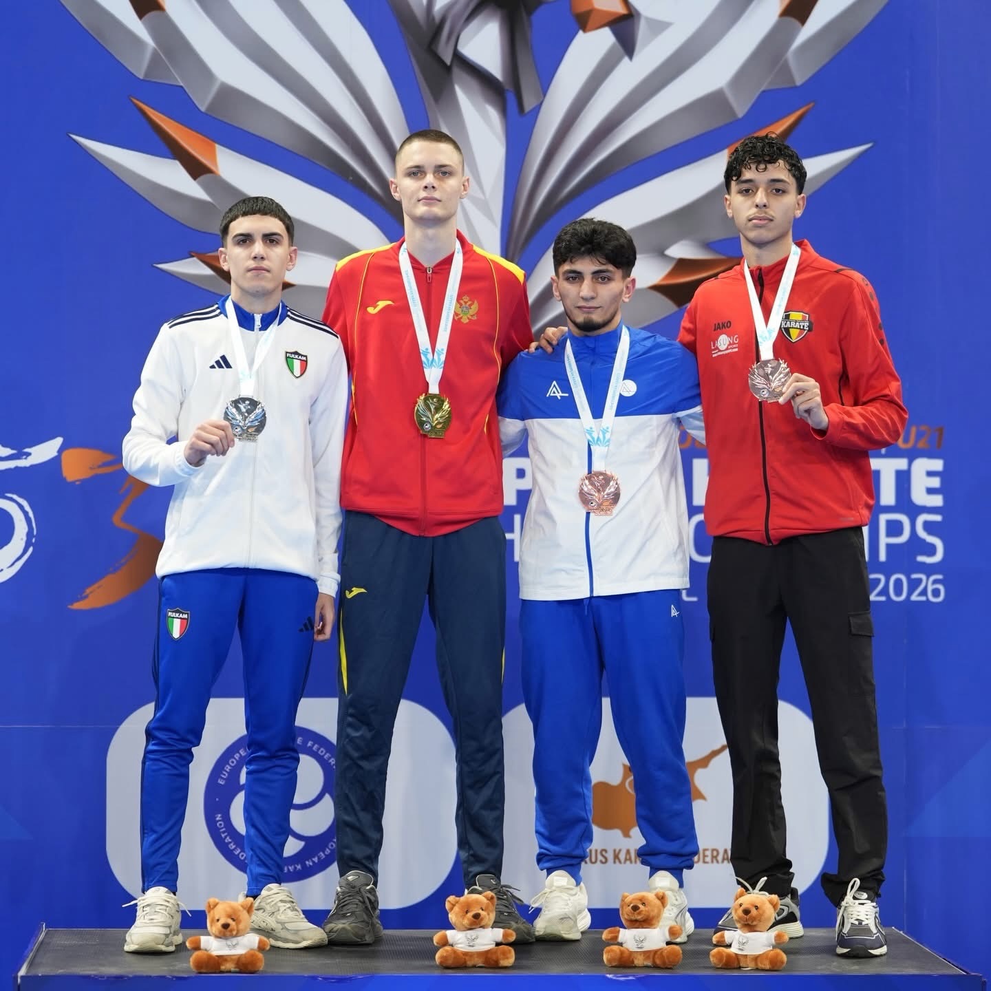 Azerbaijani karatekas win medals at European Championships (PHOTO)