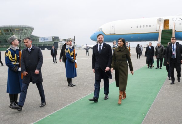 U.S. Vice President arrives in Azerbaijan on official visit (PHOTO)