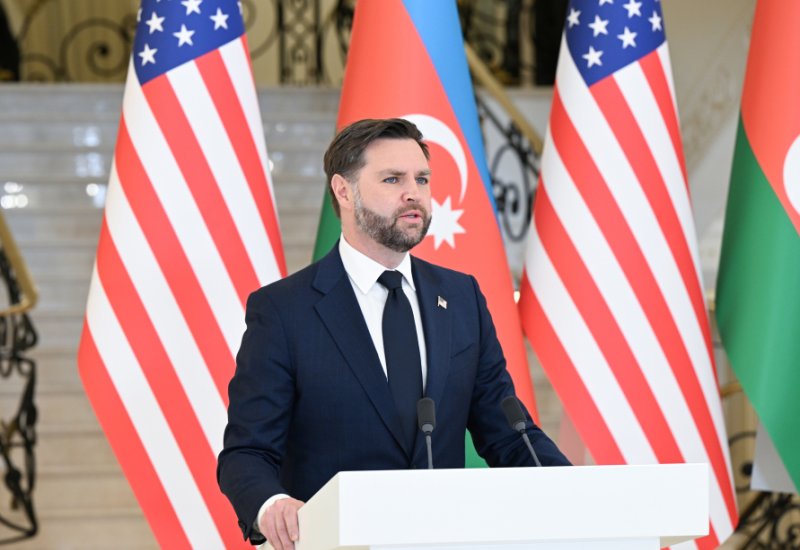 Other than President Trump, the only leader in the world that has really good relations with both Türkiye and Israel is President Ilham Aliyev - Vance