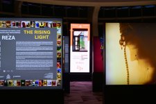 Leyla Aliyeva visits "Rising Light" exhibition by world-renowned photojournalist Reza Deghati in Baku (PHOTO)