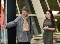 Leyla Aliyeva visits "Rising Light" exhibition by world-renowned photojournalist Reza Deghati in Baku (PHOTO)