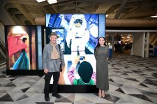 Leyla Aliyeva visits "Rising Light" exhibition by world-renowned photojournalist Reza Deghati in Baku (PHOTO)