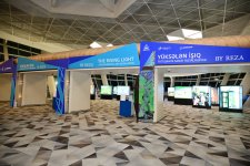 Leyla Aliyeva visits "Rising Light" exhibition by world-renowned photojournalist Reza Deghati in Baku (PHOTO)