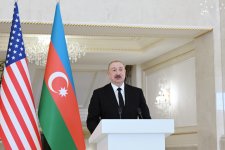 President Ilham Aliyev, U.S. Vice President JD Vance make press statements (PHOTO)