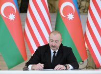 Azerbaijan and U.S. sign Charter on Strategic Partnership (PHOTO)