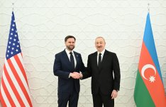 Official welcome ceremony held in Baku for Vice President of the United States (PHOTO)