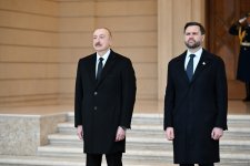 Official welcome ceremony held in Baku for Vice President of the United States (PHOTO)