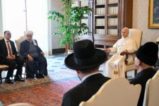 Chairman of Caucasus Muslims Office meets with Pope Leo XIV in Vatican (PHOTO)