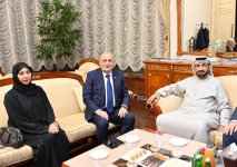 President of Arab Parliament visits Azerbaijan (PHOTO)