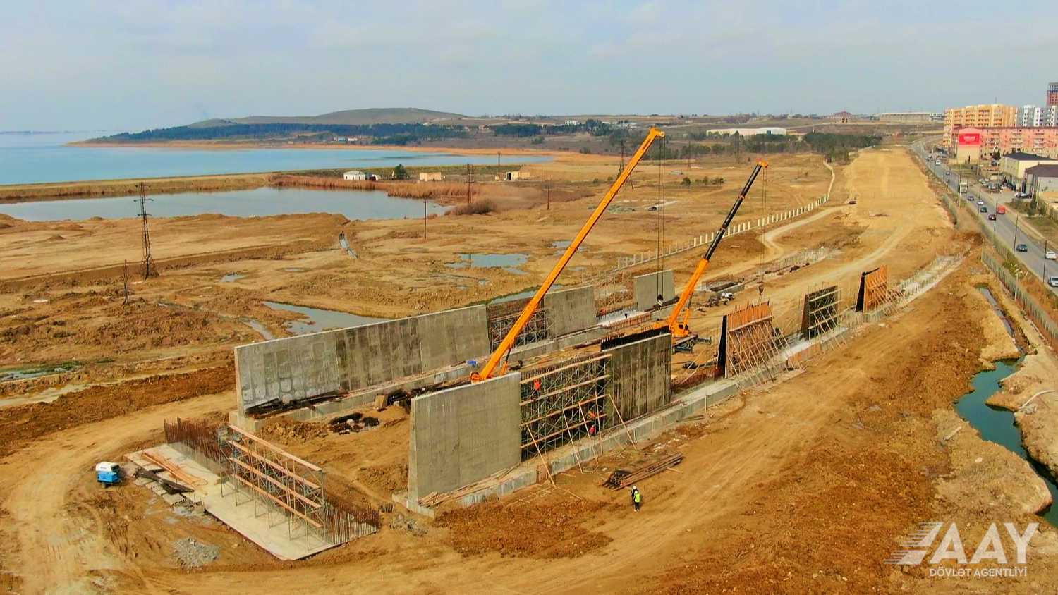 Azerbaijan depicts new transport artery connecting two highways (PHOTO)