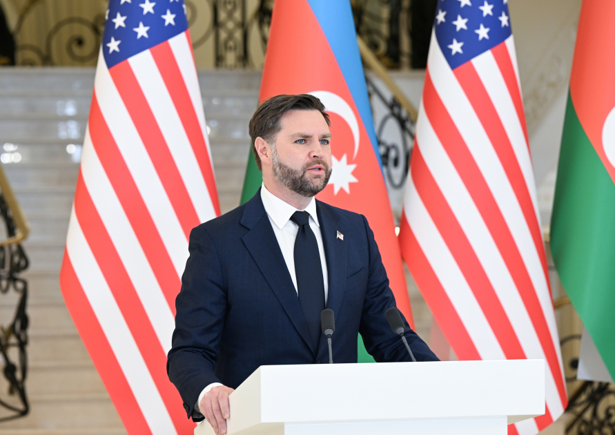 President Ilham Aliyev, U.S. Vice President JD Vance make press statements (PHOTO)