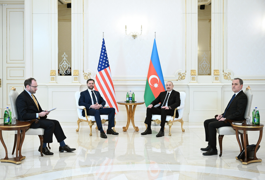 President Ilham Aliyev holds limited-format meeting with U.S. Vice President JD Vance (PHOTO)