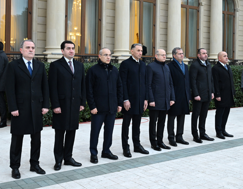 Official welcome ceremony held in Baku for Vice President of the United States (PHOTO)