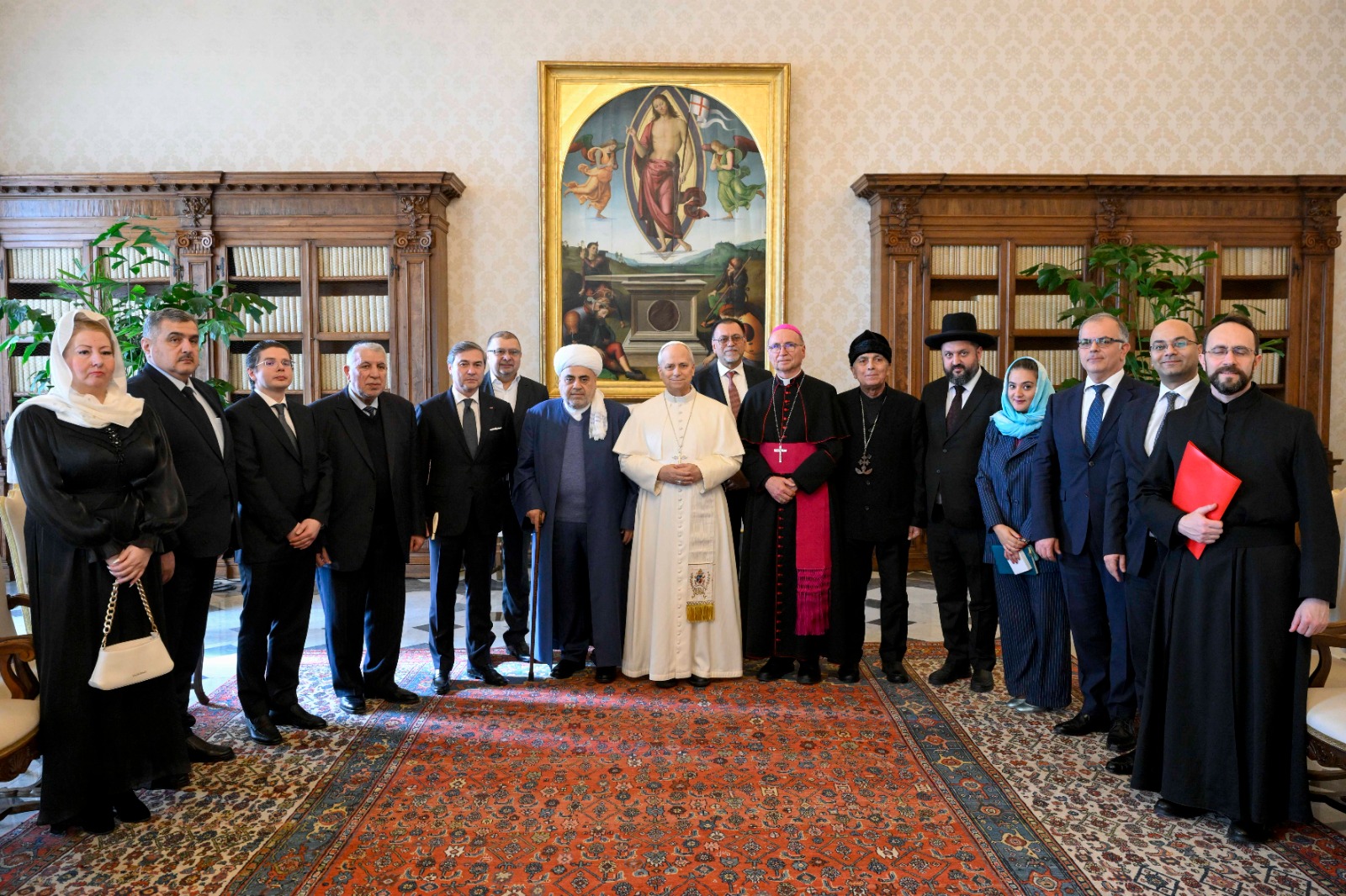 Chairman of Caucasus Muslims Office meets with Pope Leo XIV in Vatican (PHOTO)